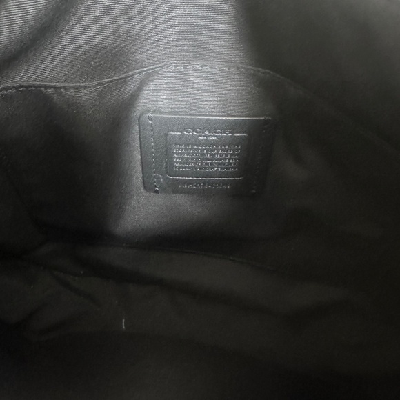 Coach Signature Jacquard Crossbody Bag - Brown & Black - Picture 5 of 5